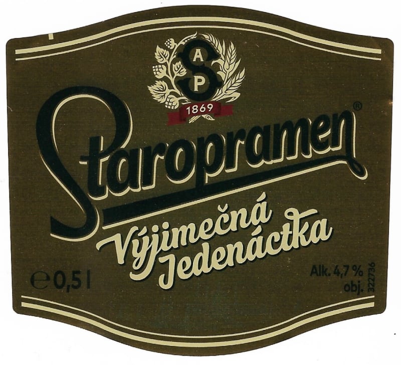 Staropramen Výjimečná Jedenáctka Etk.A