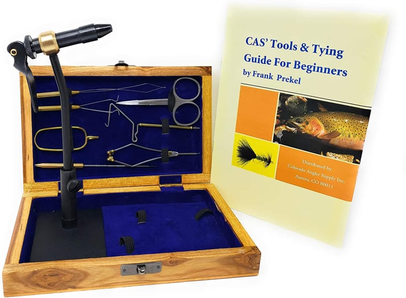 Colorado Anglers Wooden Fly Tying Kit Standard Tool