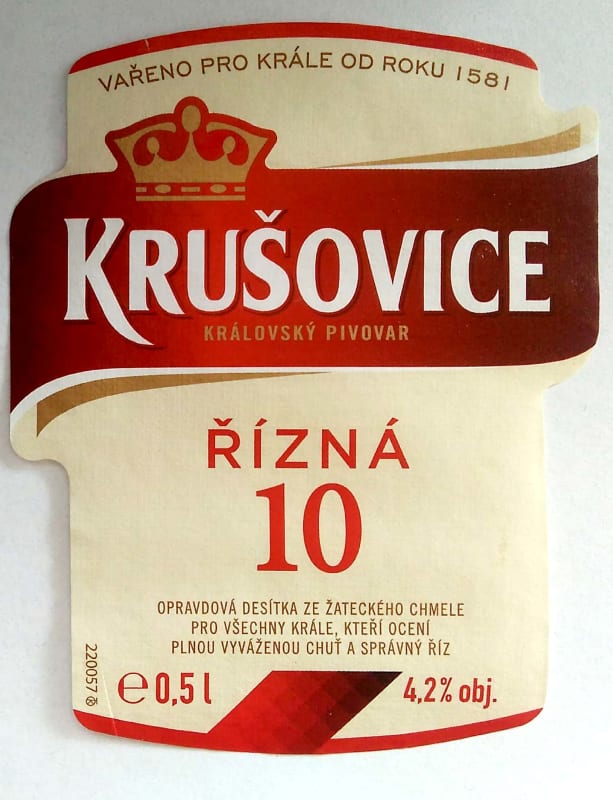 Krušovice Řízná 10