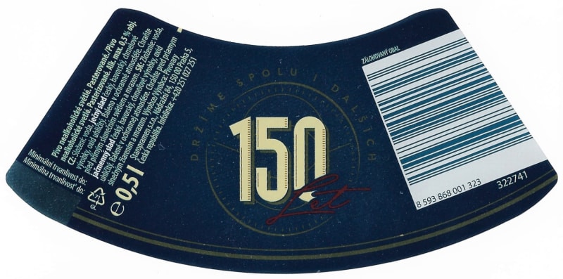 Staropramen Nealko 150 modrá Etk.C