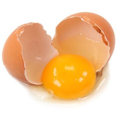 Raw eggs