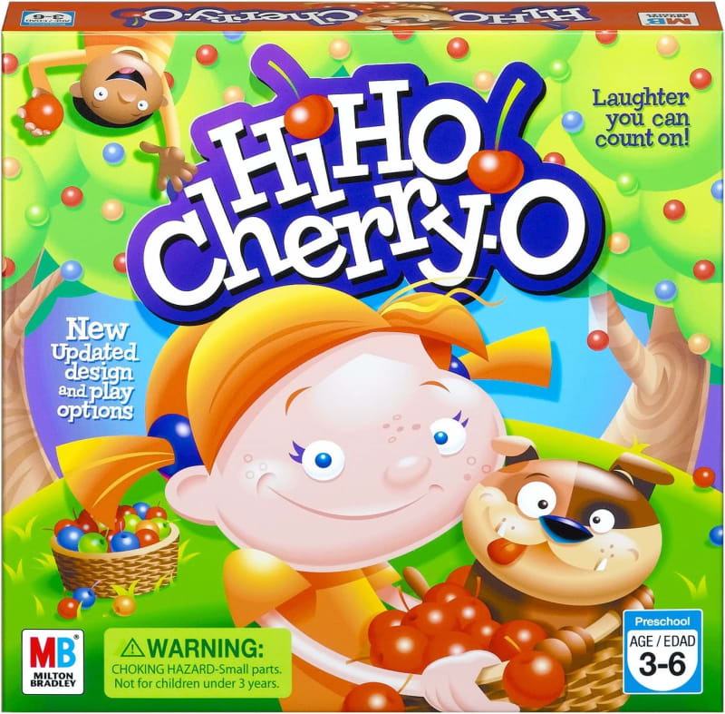 Hi Ho! Cherry-O Board Game for 2 to 4 Players Kids