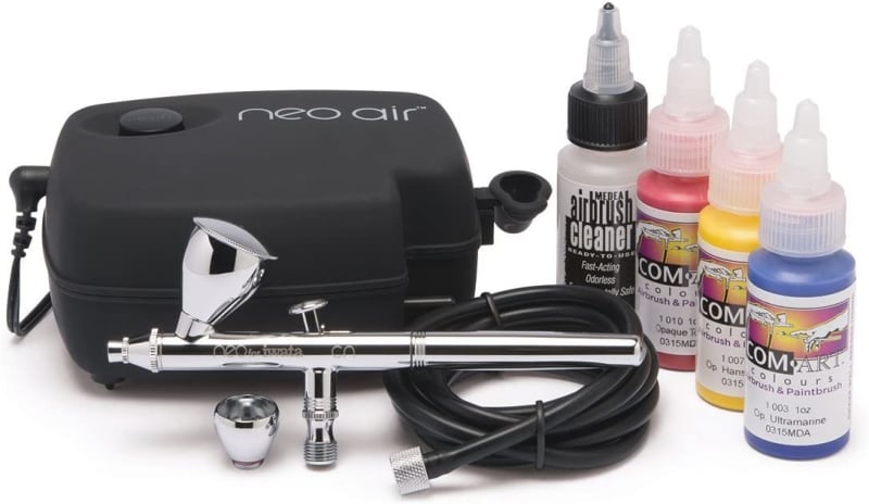 Neo for Iwata Gravity-Feed Airbrushing Kit