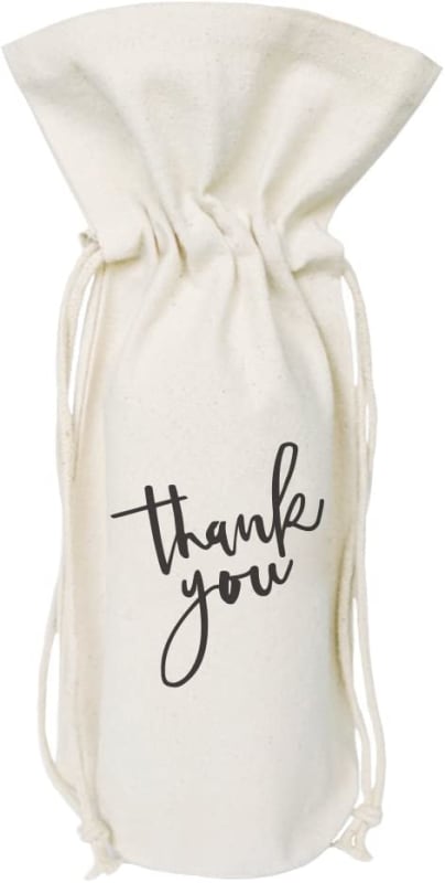 Thank You Wine Bag