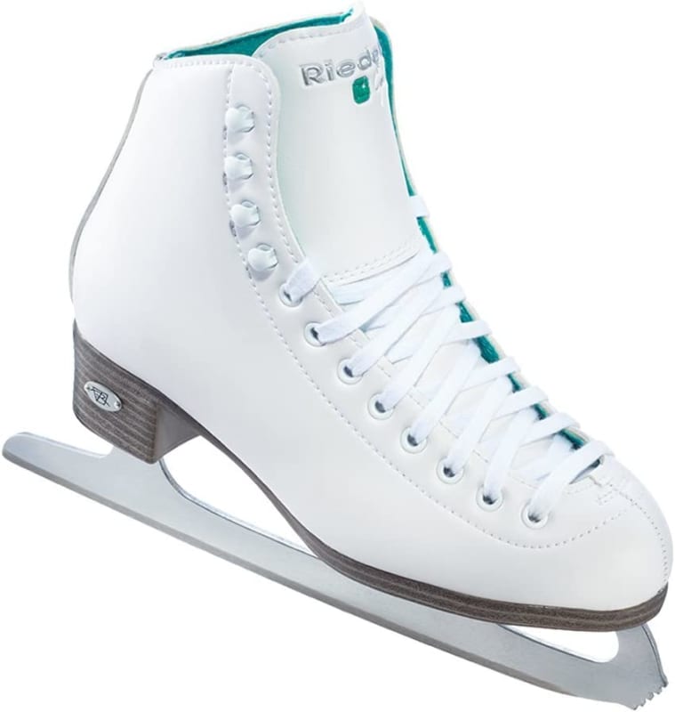 Riedell Skates - 110 Opal - Recreational Ice Skates with Stainless Steel Spiral Blade for Men