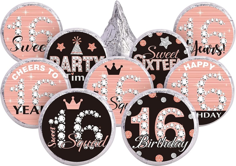 Sweet Mini Kisses Candy Stickers