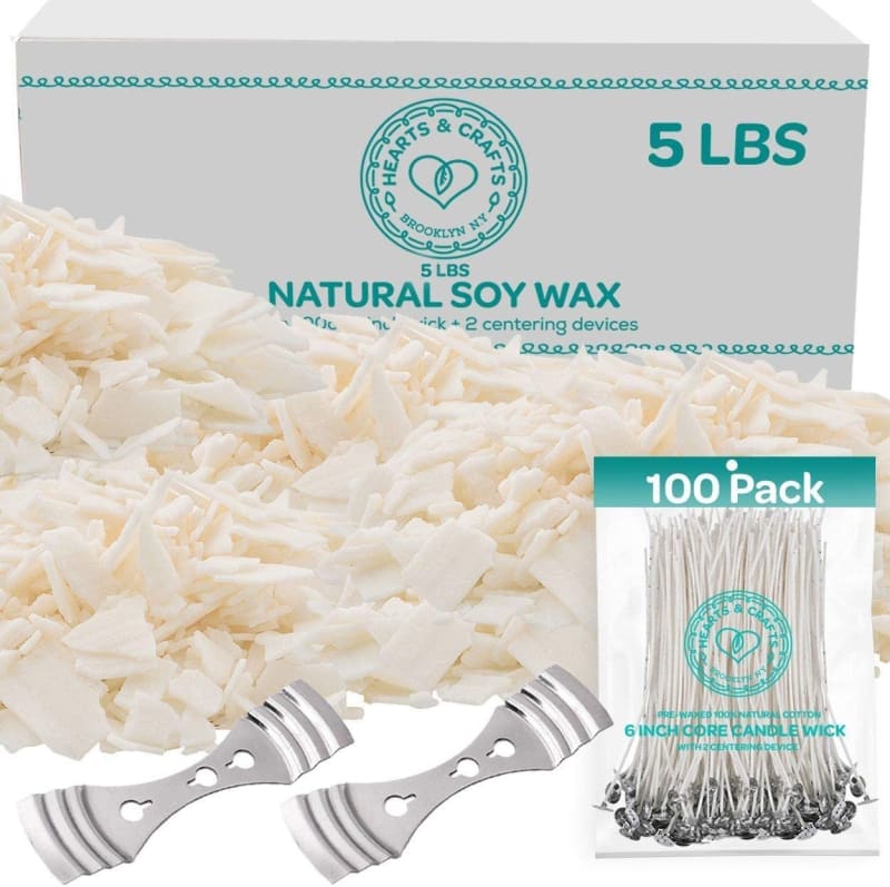 Natural Soy Candle Wax and Candle Making Wax Supplies