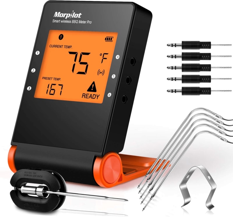 Morpilot Smart Cooking Food Meat Thermometer with Bluetooth