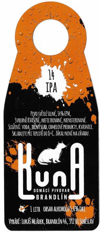 Brandlín Kuna 14 IPA Etk. A