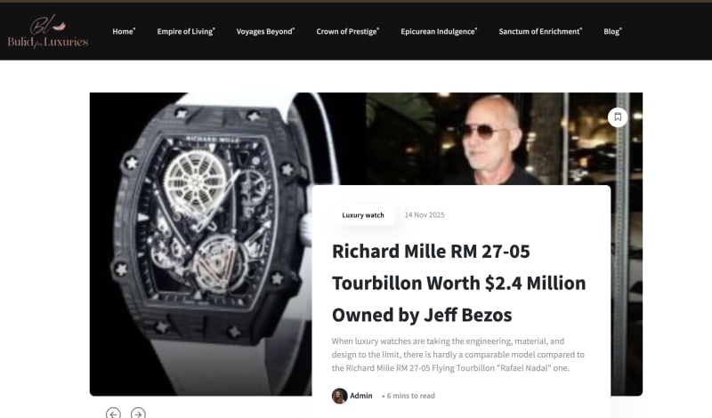 Luxury Things in the World