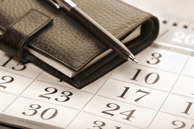 Creating agendas for meetings
