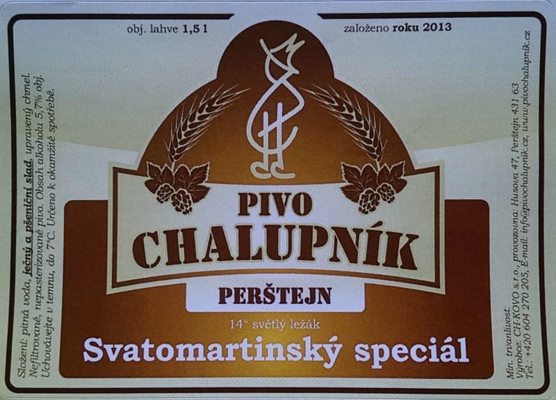 Chalupník Svatomartinský speciál Etk. A