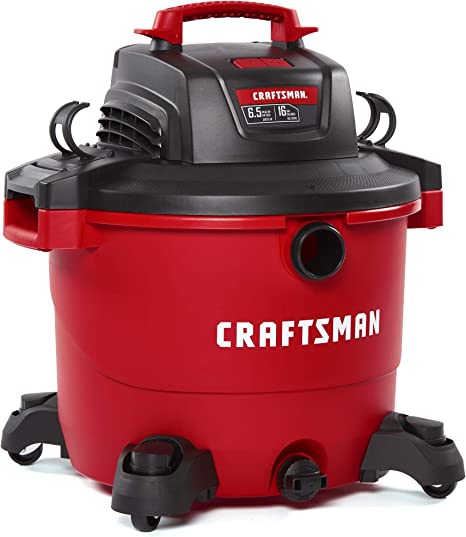 CRAFTSMAN CMXEVBE17595 16 Gallon 6.5 Peak HP Wet/Dry Vac
