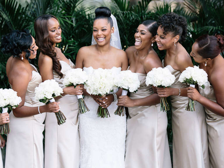1. Maid/matron of honor and bridesmaids
