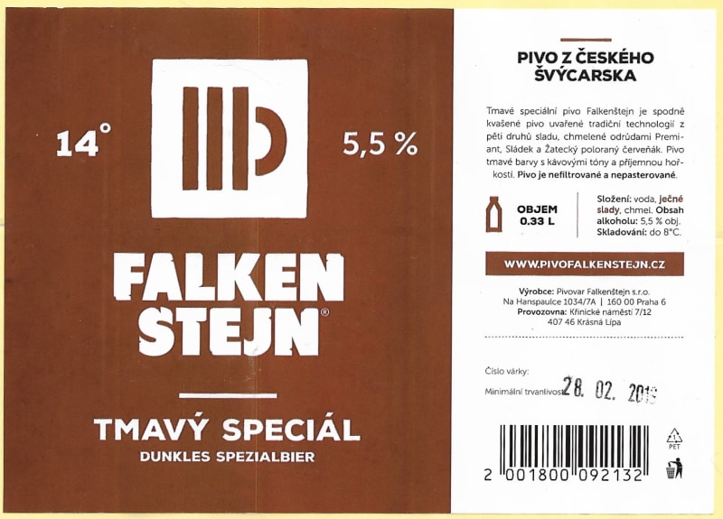 Falkenštejn 14 Tmavý speciál