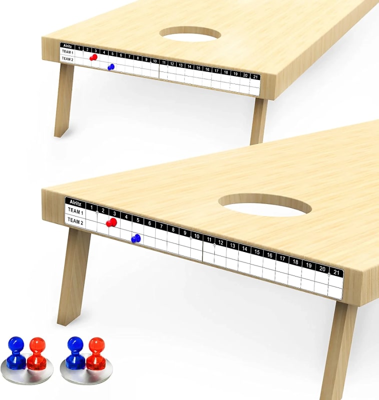 2Pack Cornhole Scoreboard with Magnetic