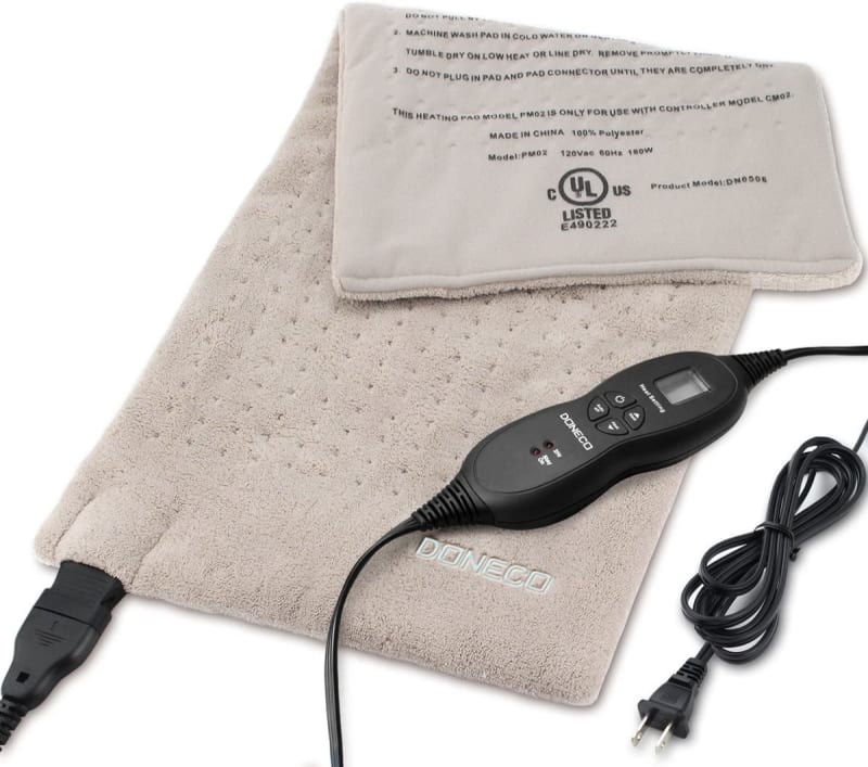 DONECO King Size XpressHeat Heating Pad