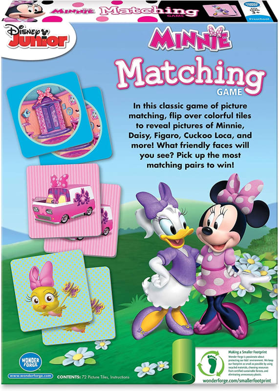 Disney Junior Minnie Matching Game