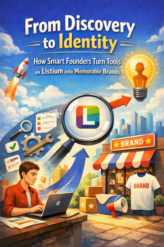 From Discovery to Identity: How Smart Founders Turn Tools on Listium into Memorable Brands