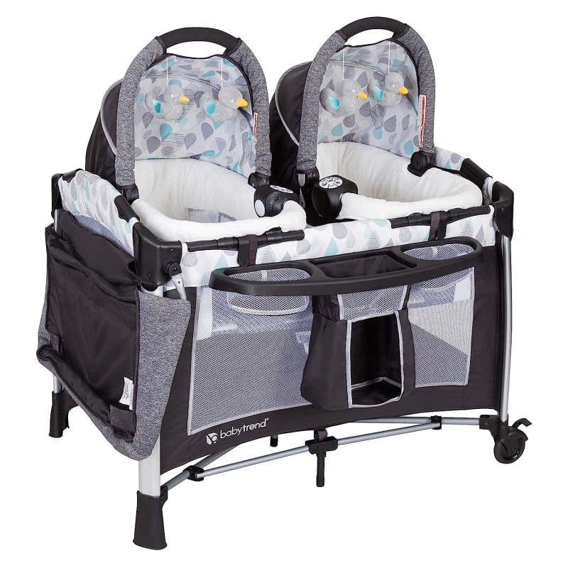 Go Lite Twins Nursery Center bassinet