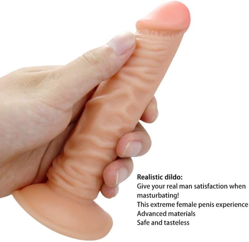 Yixnucoa 5.5inch Realistic Silicone Ðîl`dɔ