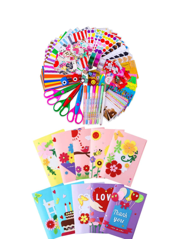 HANDMAKERY » From The Heart Art Kits: box + tape + art supplies
