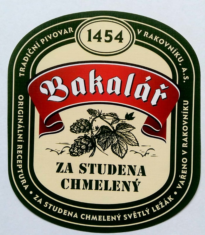 Bakalář Za studena chmelený světlý ležák Etk. A v2