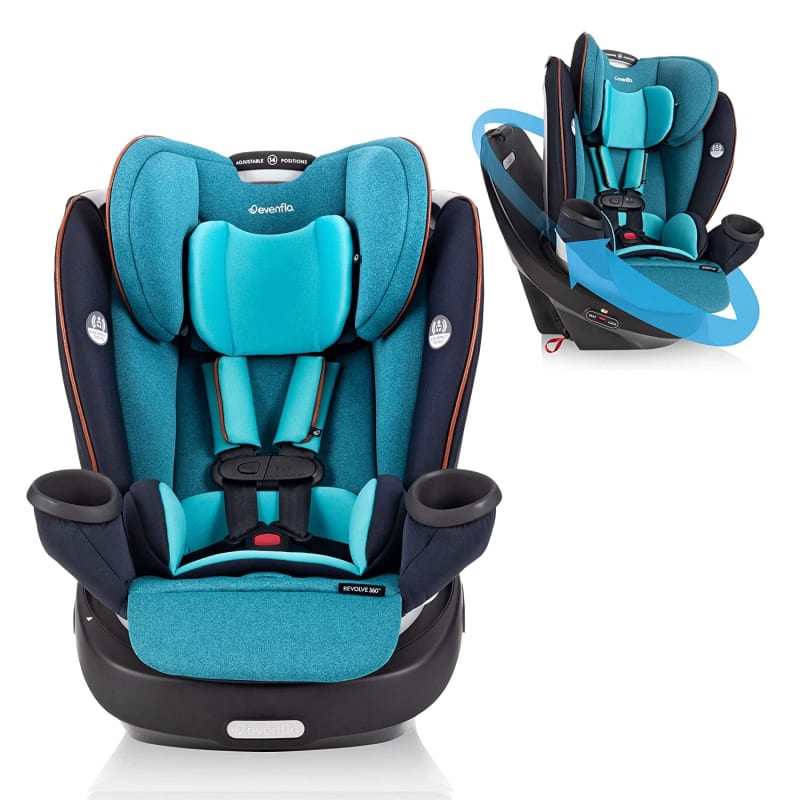 Gold Revolve360 Rotational All-in-1 Convertible Car Seat