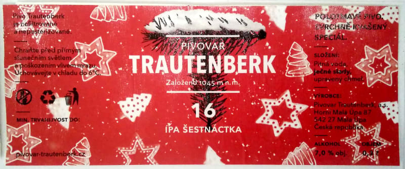 Trautenberk IPA šestnáctka