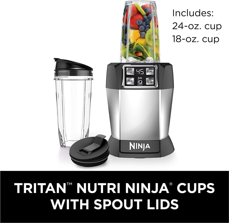 Ninja BL480D Nutri Personal Countertop Blender