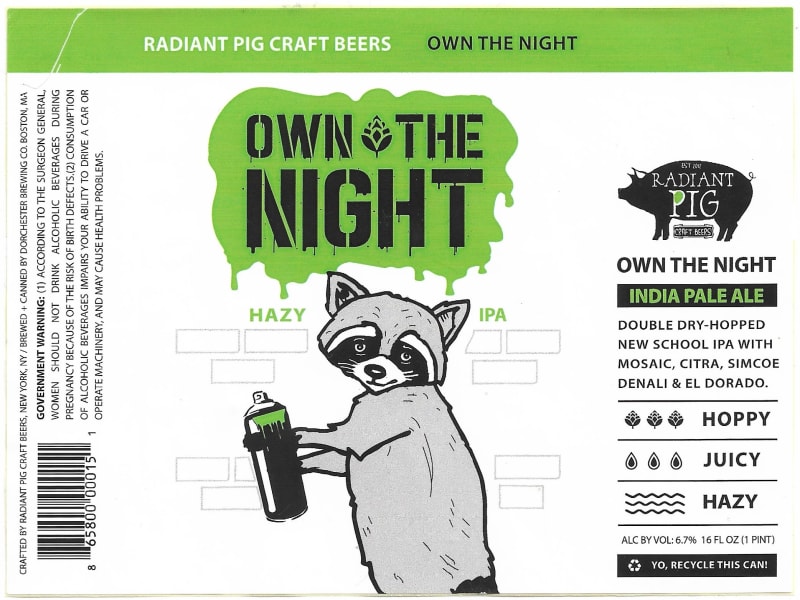 Radiant pig Own the night