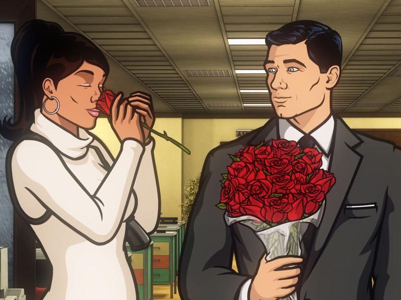 Sterling Archer and Lana Kane