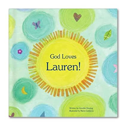 God Loves Me - Personalized Children's Book