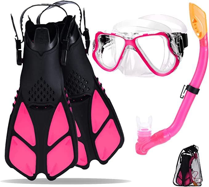 Kids Mask Fin Snorkel Set