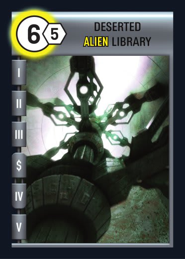Deserted Alien Library