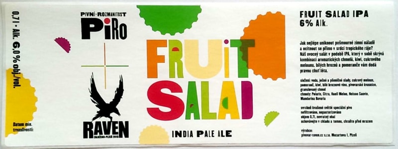 Raven Fruid Salad Etk.A