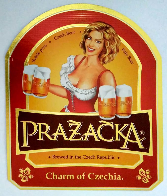 Pražačka světlé pivo 0,5l Etk. A