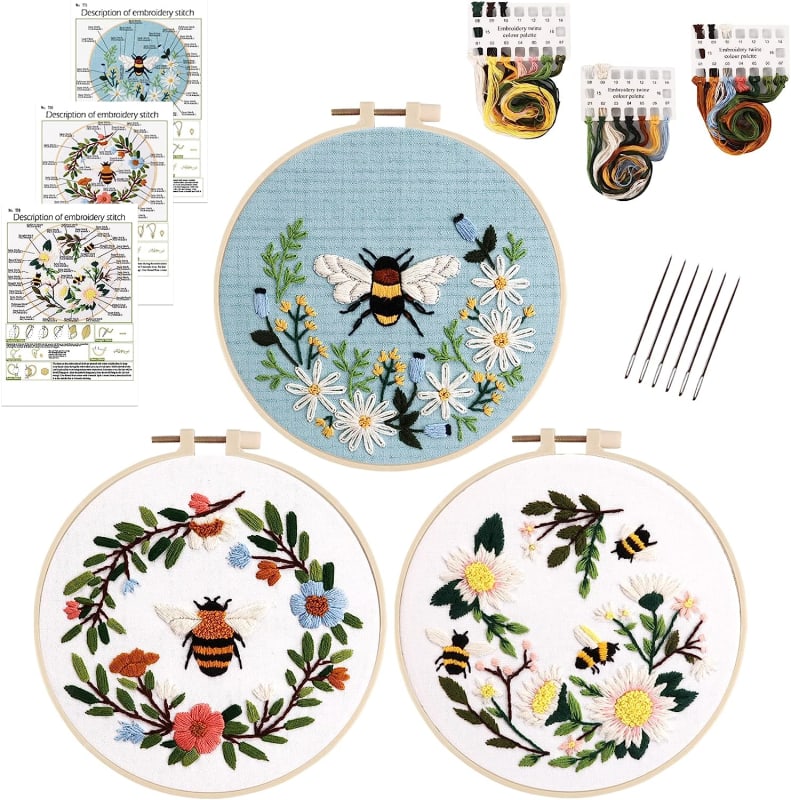 Embroidery Starter Kit for Beginners