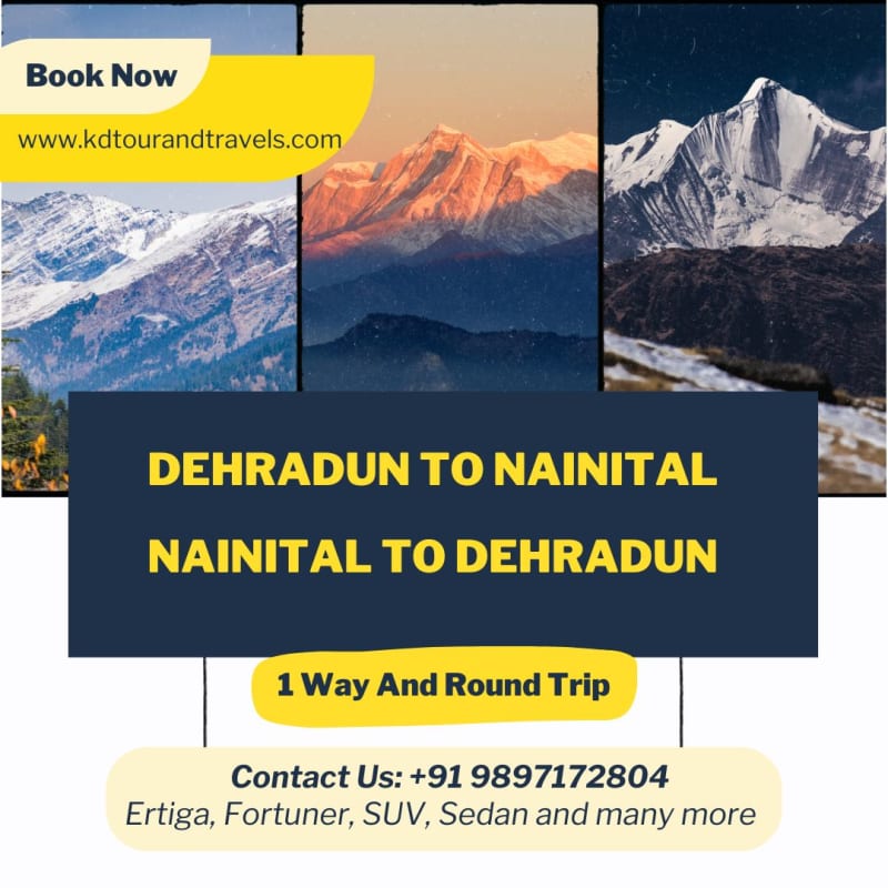 Dehradun To Nainital Taxi