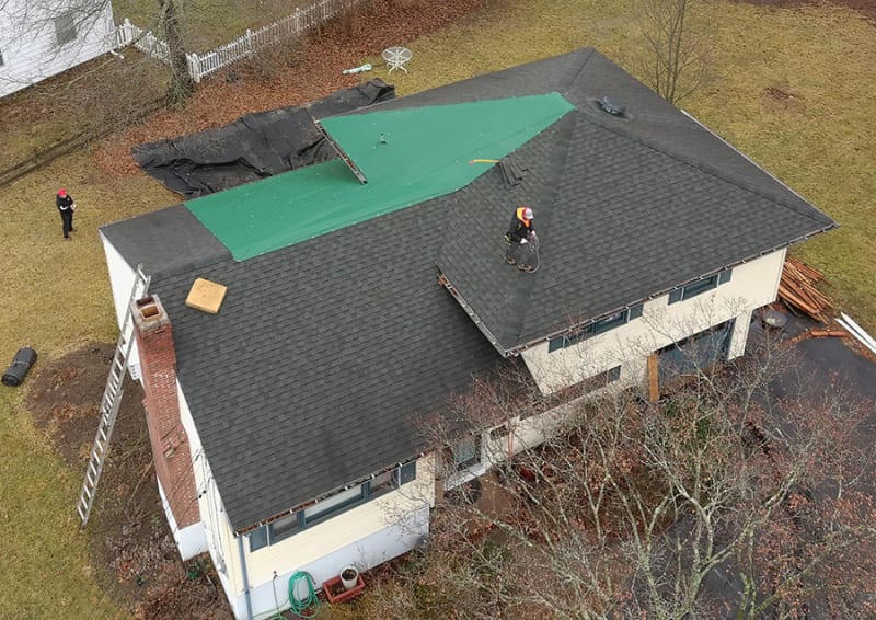 Emergency Roof Tarping Central CT