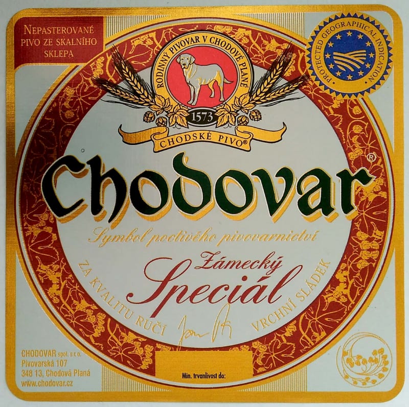 Chodovar Zámecký Speciál Etk. A