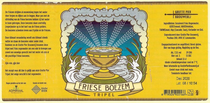 Grutte Pier Friese Boezem Tripel