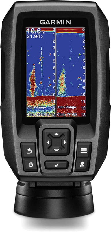 010-01550-00 Striker 4 with Transducer, 3.5" GPS Fishfinder with Chirp Traditional Transducer