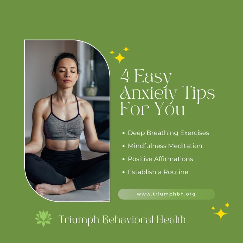 4 Easy Anxiety Tips For You