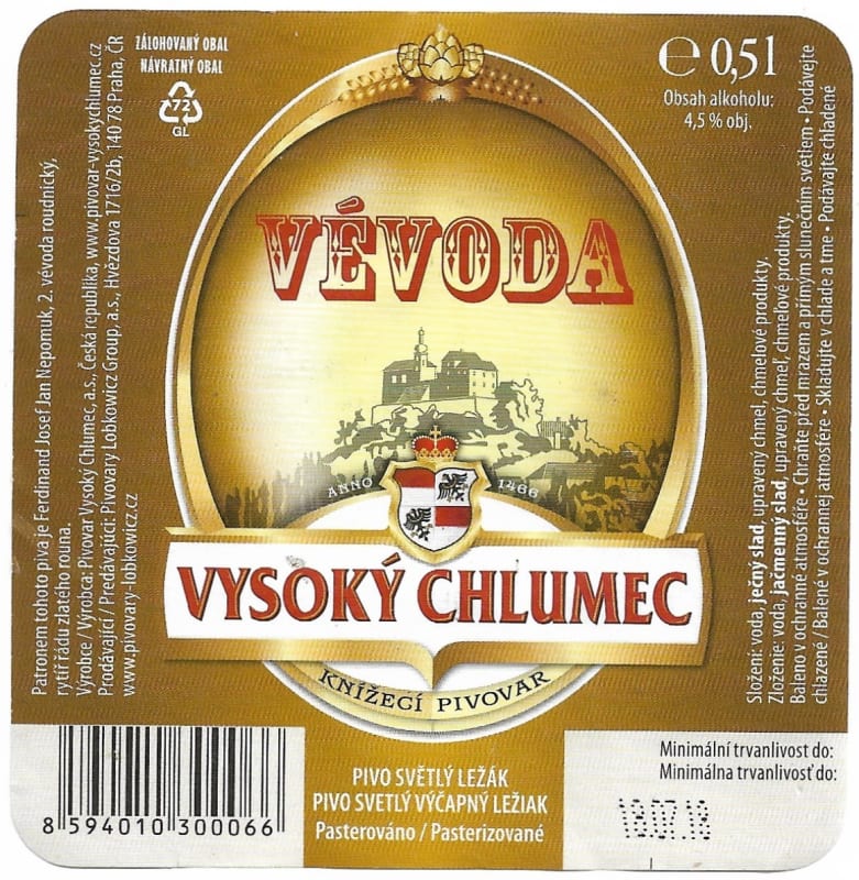 Vysoký Chlumec Vévoda v2