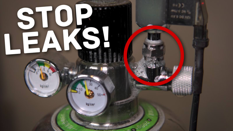 DIY CO2 Generator O-rings