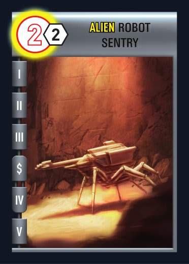 Alien Robot Sentry