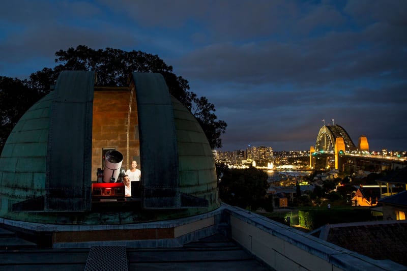 Stargazing at the Sydney Observatory