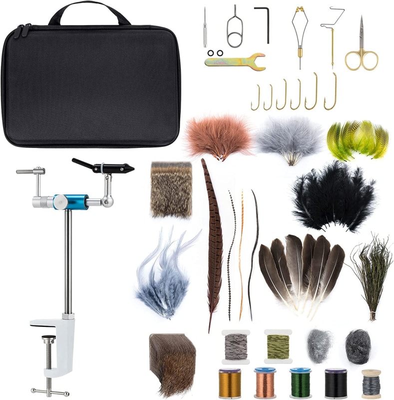 Fly Tying Kits Fly Line Fly Tying Starter Kit Feathers, Fur