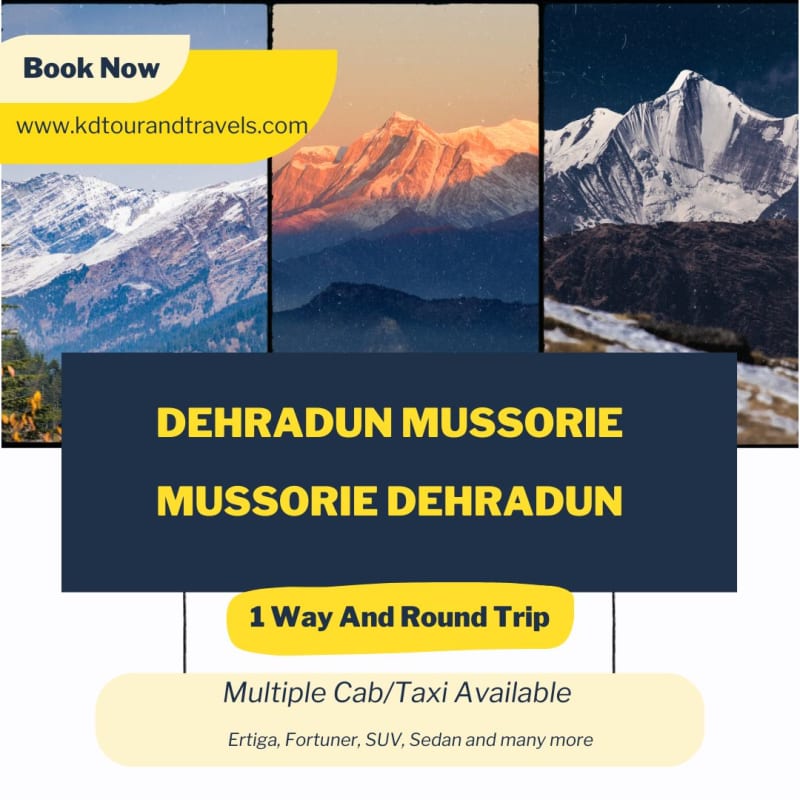 Dehradun To Mussoorie Taxi